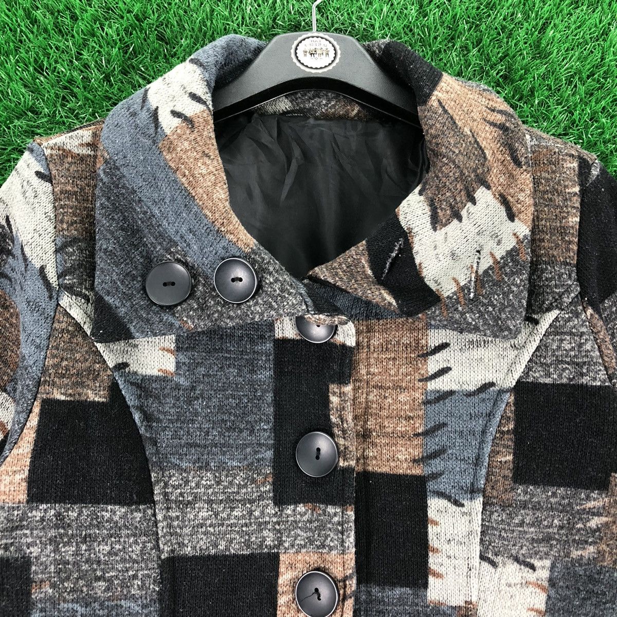 Vintage Vintage Patchwork Printed Jacket by VIATE Size US S / EU 44-46 / 1 - 7 Thumbnail