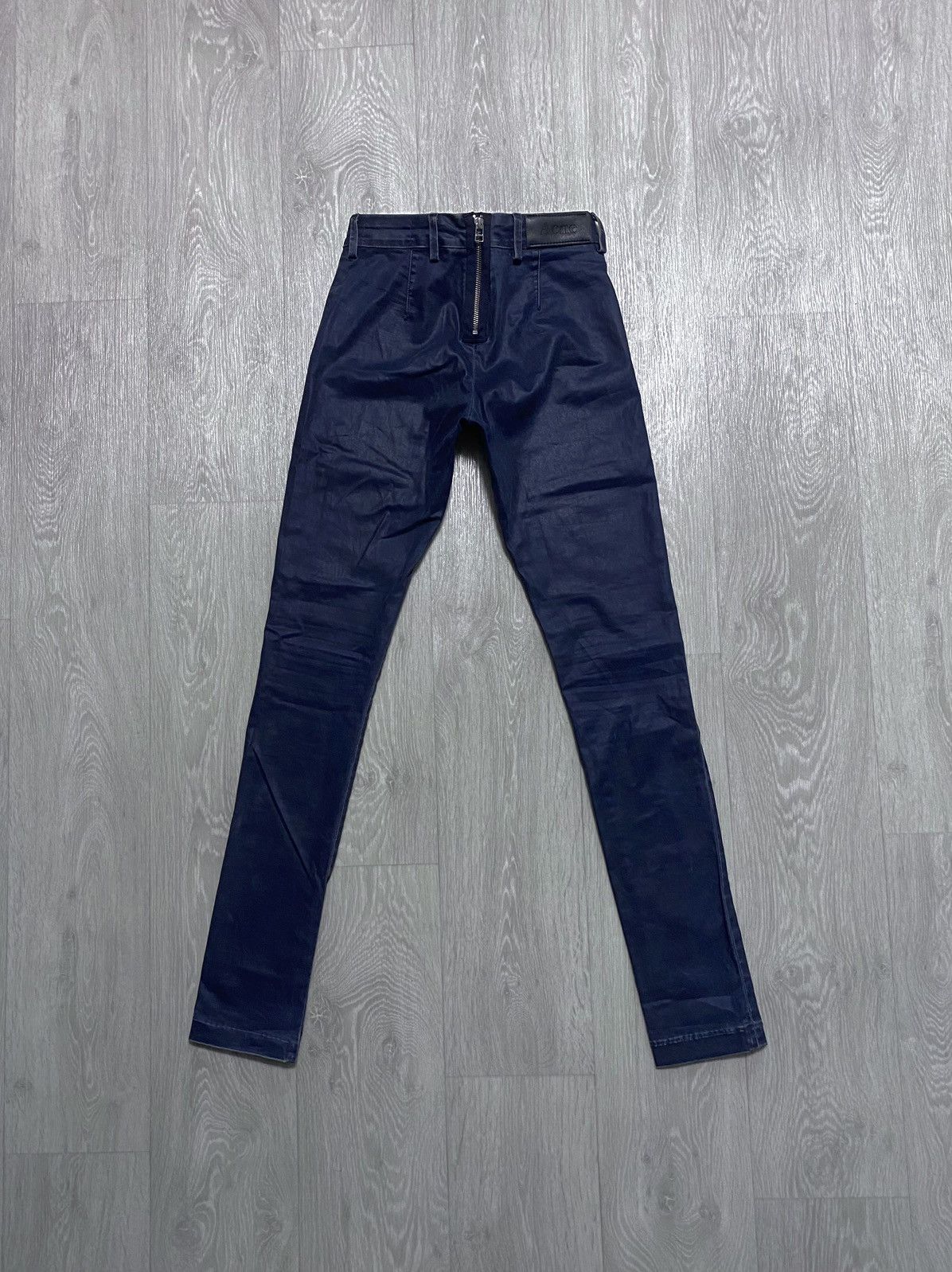Acne Studios Women’s Acne Studios Vintage Waxed Skin Plant Pants Trousers Size 24" / US 00 / IT 34 - 5 Thumbnail