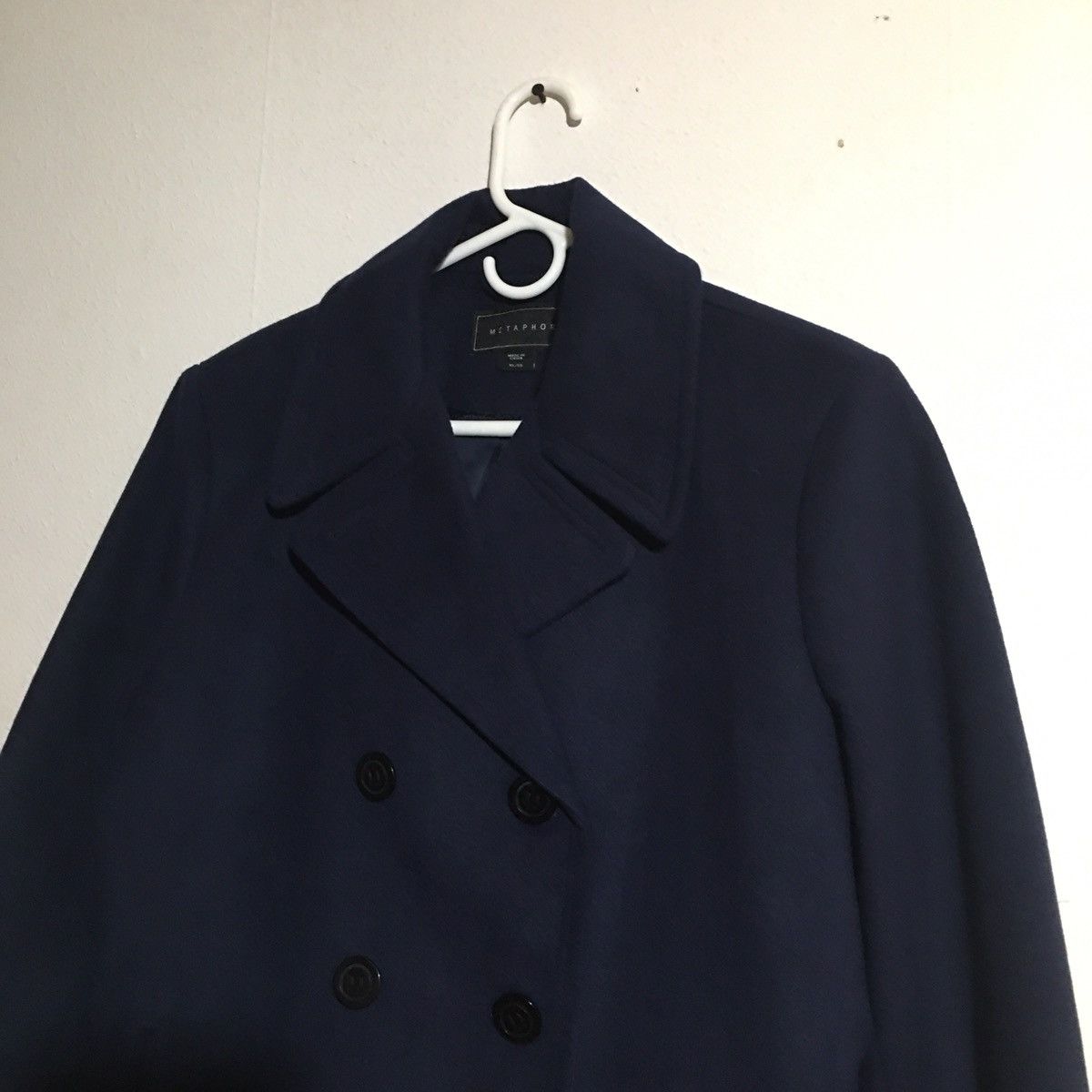 Other Metaphor Navy Like New Pea Coat: Size XL Size XL / US 12-14 / IT 48-50 - 4 Thumbnail