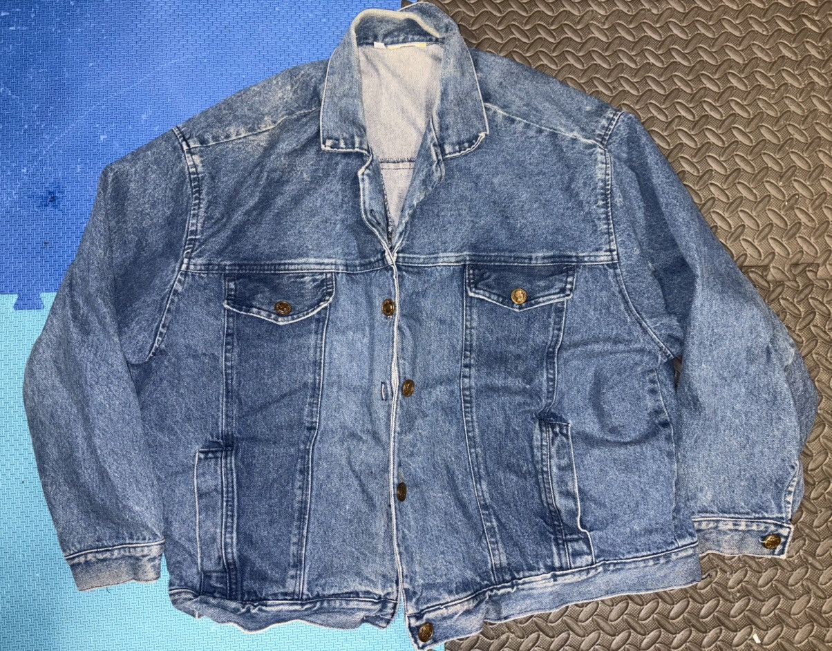 Other Vintage Queen Elizabeth womens denim 22 Jacket 90s Size 3XL / US 20-22 - 1 Thumbnail