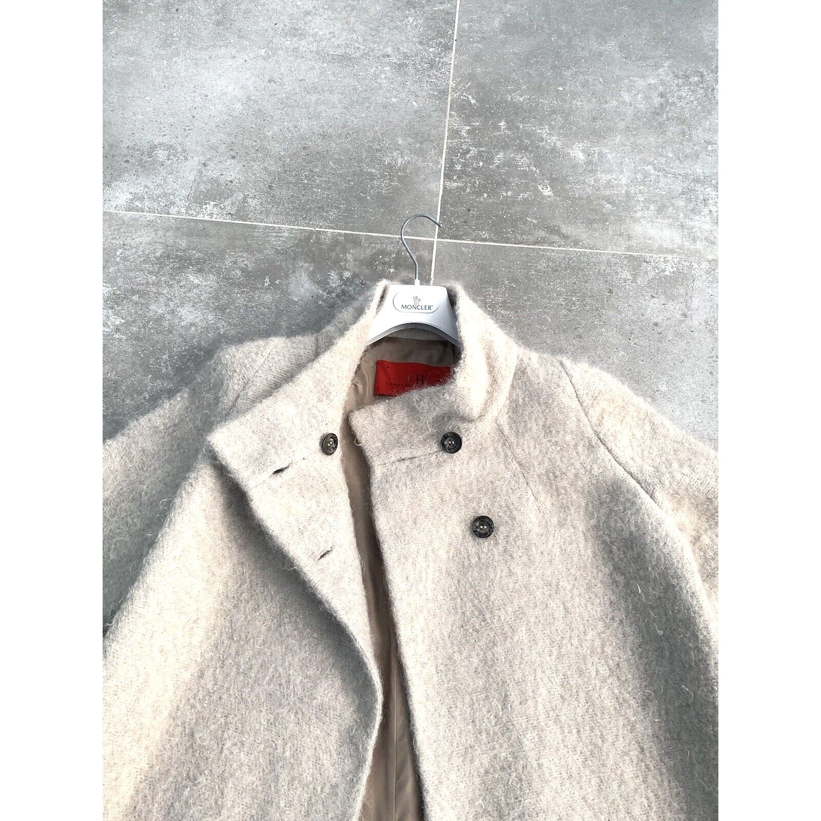 Carolina Herrera Women's CAROLINA HERRERA Mohair Trench Coat Jacket M / 12 Size M / US 6-8 / IT 42-44 - 9 Thumbnail