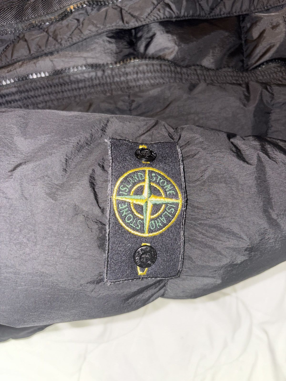 Stone Island Stone Island Garment Dyed Crinkle NY Down Jacket-Black Small Size US S / EU 44-46 / 1 - 3 Thumbnail