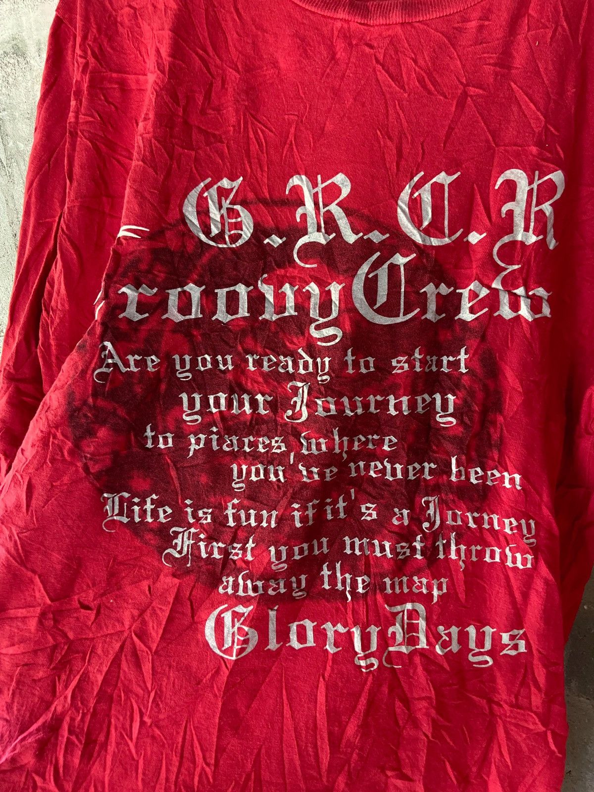 Beauty Beast × Hysteric Glamour × Japanese Brand GROOVY CREW START YOUR JOURNEY LONG SLEEVE Size US M / EU 48-50 / 2 - 5 Thumbnail