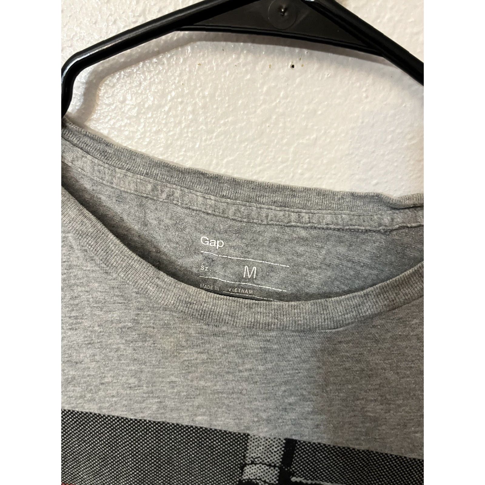Gap GAP Gray Beach St. Graphic Tee Mens Medium T-Shirt Crew Neck Cotton Short Sleeve Casual 90s? No—Graphic Print: No? Theme: Motorcycle Mens Size US M / EU 48-50 / 2 - 3 Thumbnail