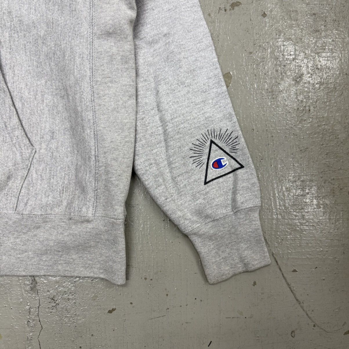 Champion Vintage Champion Reverse Weave Hoodie 80s Blank Triangle 👁️ Size US XL / EU 56 / 4 - 3 Thumbnail