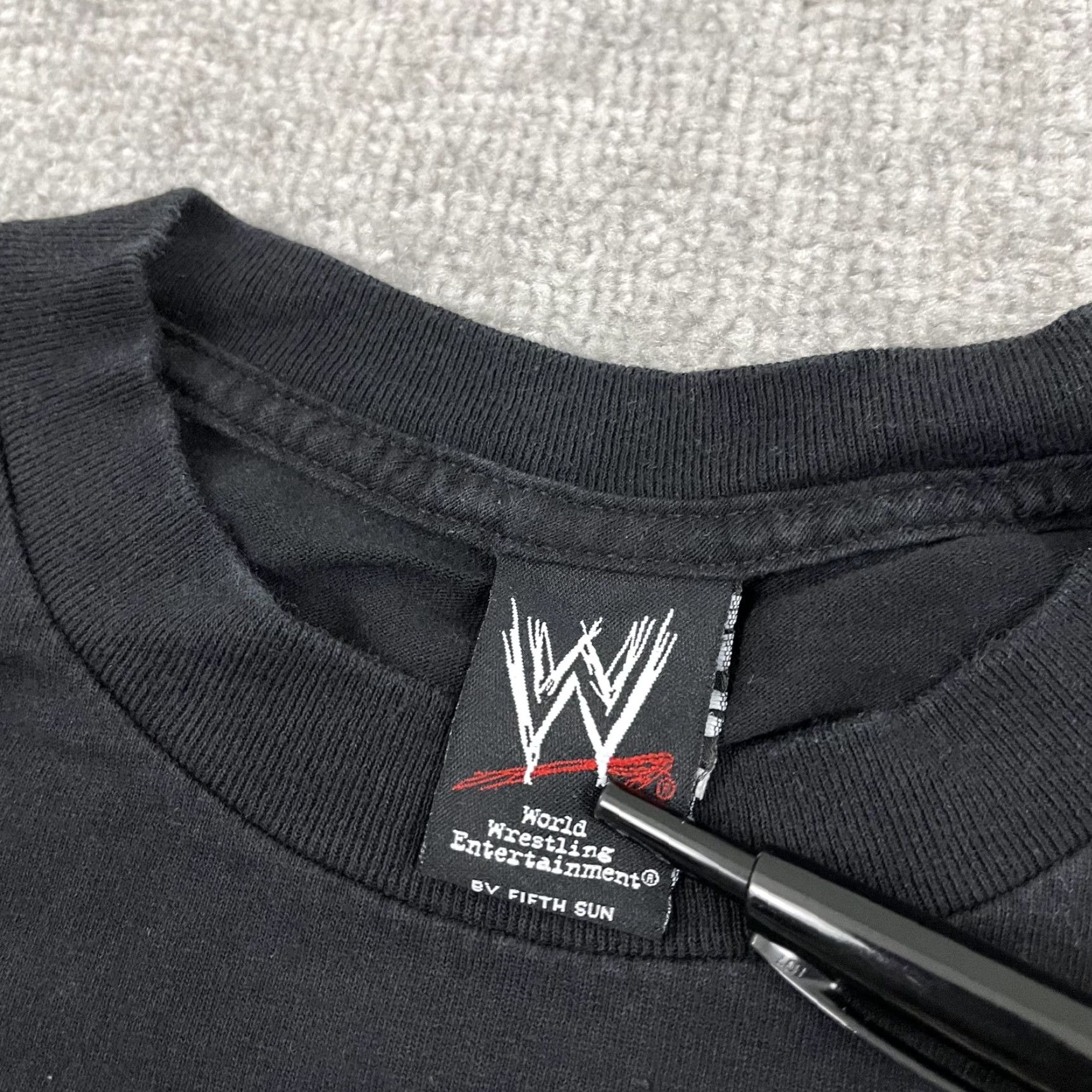 Vintage VINTAGE John Cena Graphic T-Shirt Mens Medium Black Wrestling Live Fast Fight Hard 2007 Size US M / EU 48-50 / 2 - 2 Thumbnail