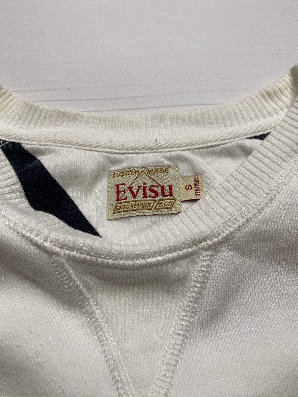 Evisu × Japanese Brand Vintage Evisu Script Big logo japanes y2k sweatshirt Size US S / EU 44-46 / 1 - 3 Thumbnail