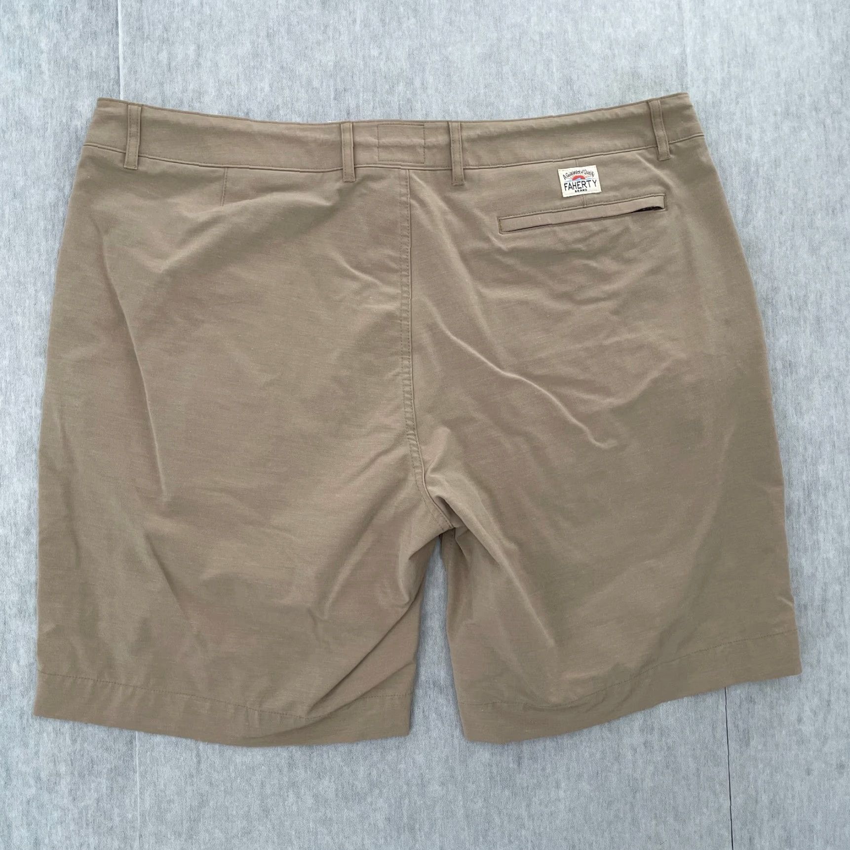 Faherty Faherty Shorts Adult 40 Chino Cotton Blend Stretch Pockets Logo Mens Size US 40 / EU 56 - 2 Thumbnail