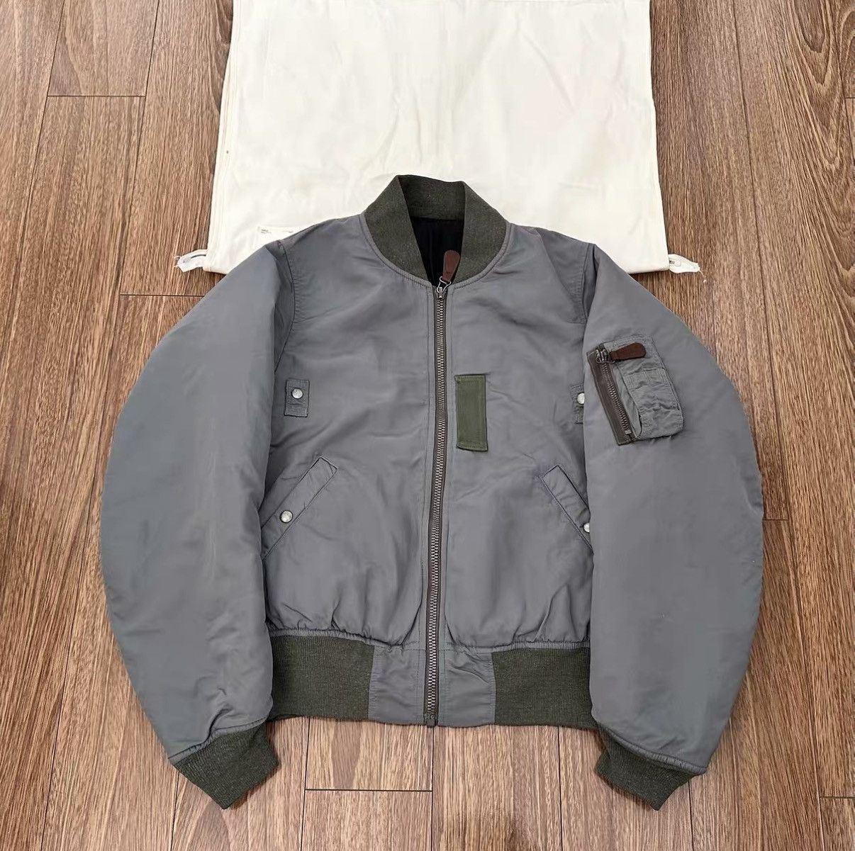 Visvim VISVIM THORSON JKT 18AW MA-1 flight jacket Size US M / EU 48-50 / 2 - 1 Thumbnail
