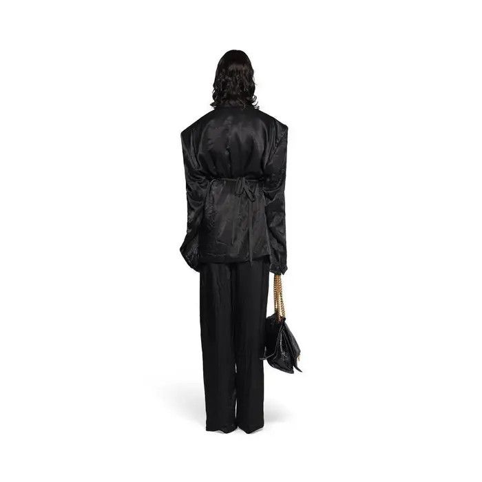 Balenciaga o1s1wg110126 Steroid Jacket in Black Size US XXL / EU 58 / 5 - 5 Thumbnail