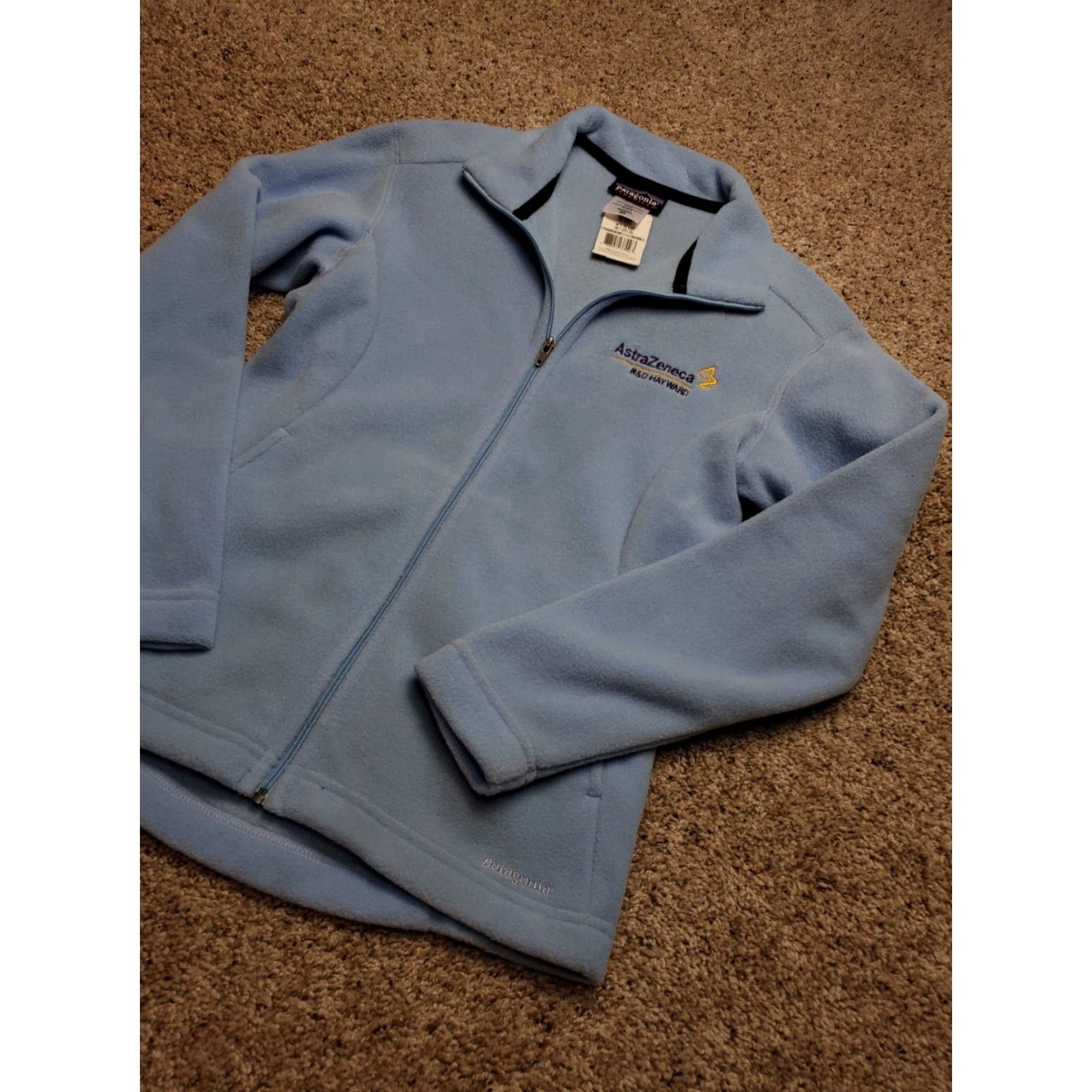 Patagonia Patagonia Jacket XS Womens Blue Full Zip Fleece Pockets NWT El Capilene Synchilla Lightweight Casual Travel Regular Fit Solid Long Sleeve Mid-Length Size XS / US 0-2 / IT 36-38 - 2 Thumbnail