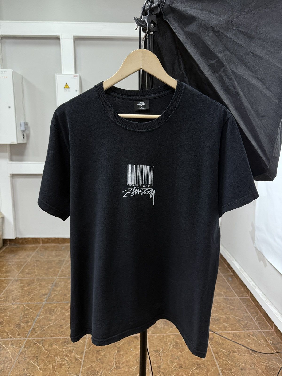 Stussy 🇺🇸 Vintage Y2K Stussy Barcode T-Shirt Rare Retro Hype Size US M / EU 48-50 / 2 - 1 Thumbnail