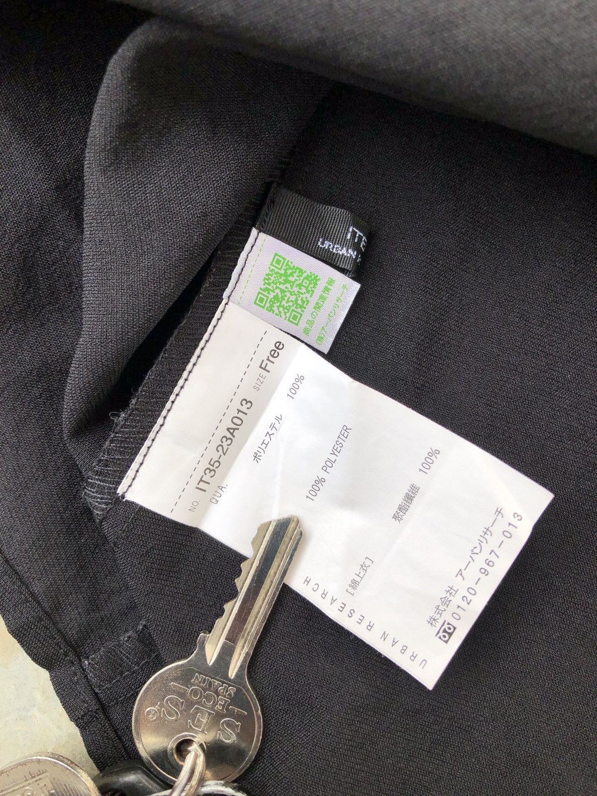 Japanese Brand × URBAN RESEARCH DOORS Blouse and Mini Dress Urban Research Japan Black Size ONE SIZE - 9 Thumbnail