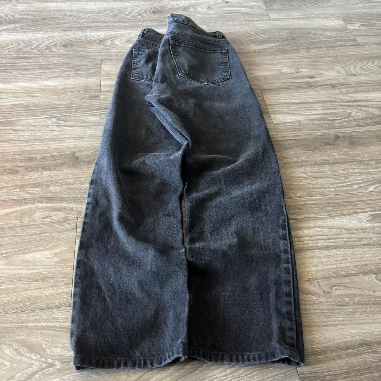 Japanese Brand Crazy Vintage Y2K/2000s Black Essential Denim Jeans! 28x27 Size US 28 / EU 44 - 4 Thumbnail