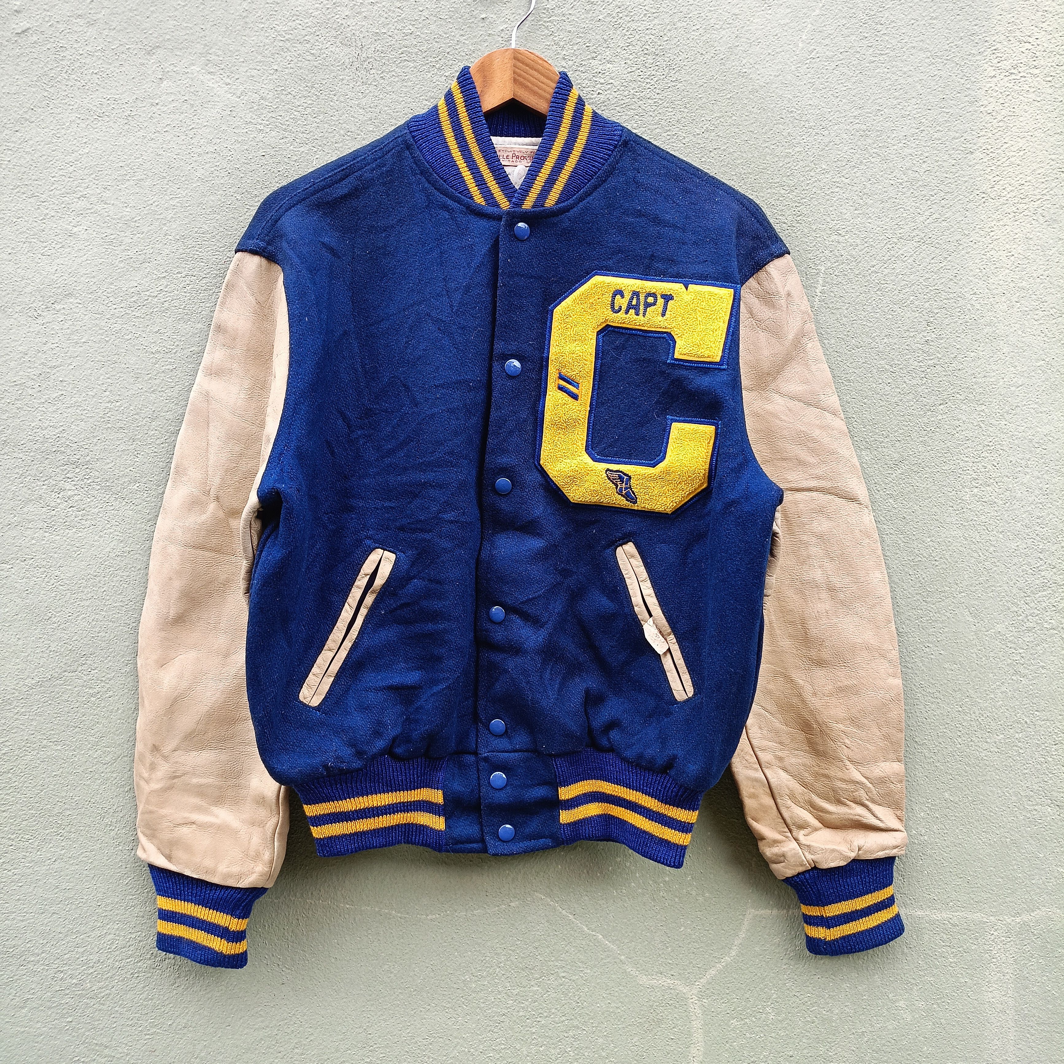 Vintage Varsity jacket Capt Vintage Size US M / EU 48-50 / 2 - 1 Thumbnail