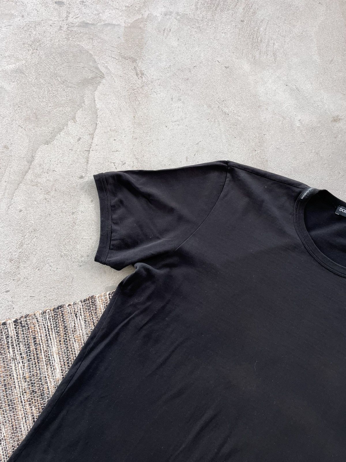 Dolce & Gabbana Vintage Dolce Gabbana Black Tshirt Luxury Basic Tee Minimal Size US L / EU 52-54 / 3 - 2 Thumbnail