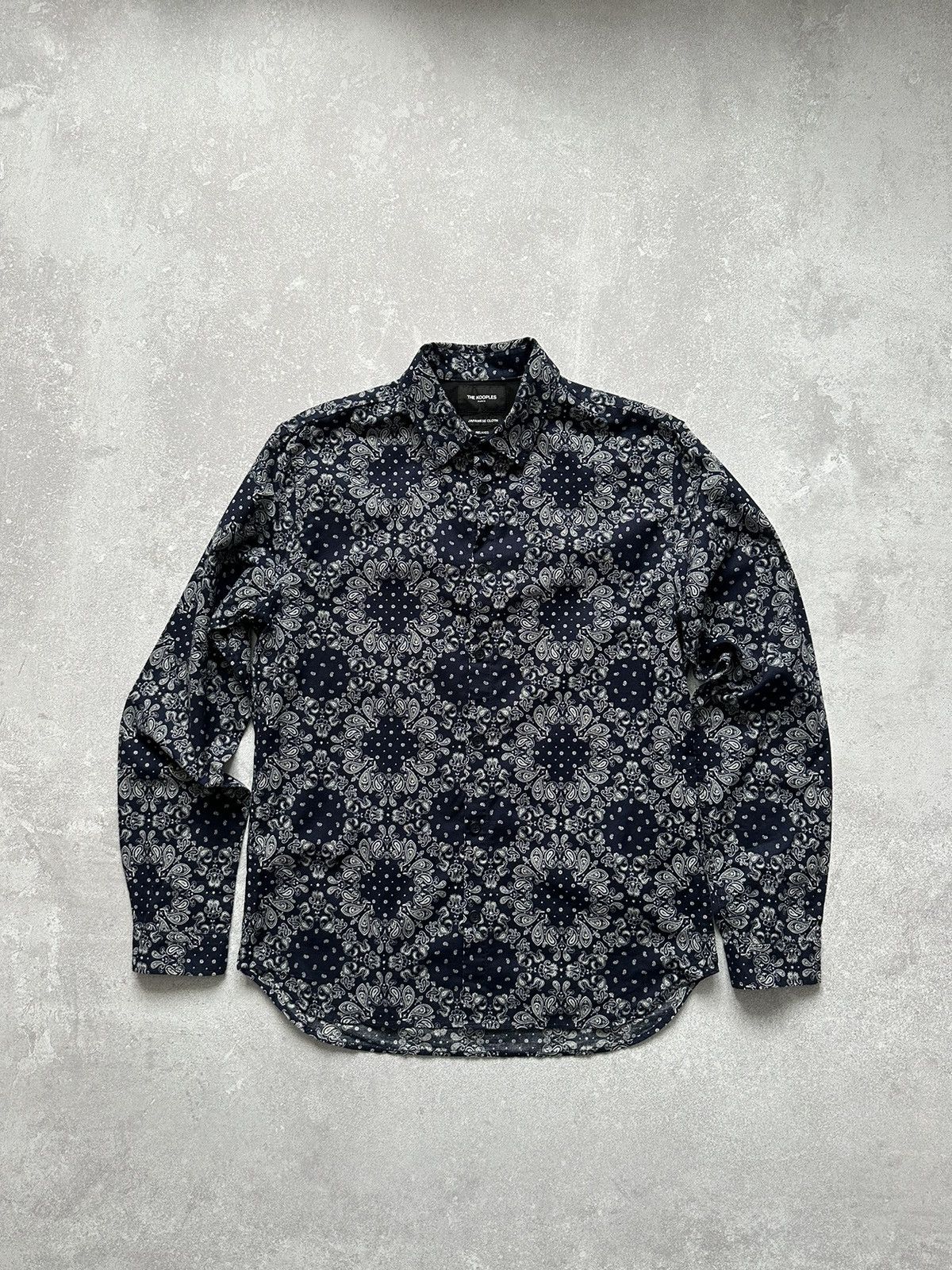Designer × Japanese Brand × The Kooples The Kooples Paris Button Up Long sleeve Shirts size M Japan Size US M / EU 48-50 / 2 - 1 Thumbnail