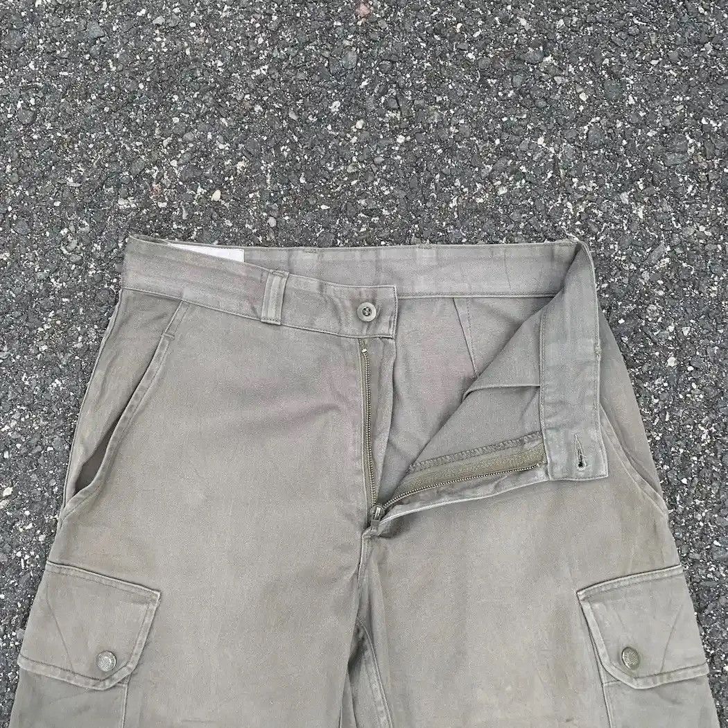 Jungles VINTAGE 1987 SOCOVET FRENCH ARMY CROPPED CARGO TACTICAL PANT Size US 28 / EU 44 - 6 Thumbnail