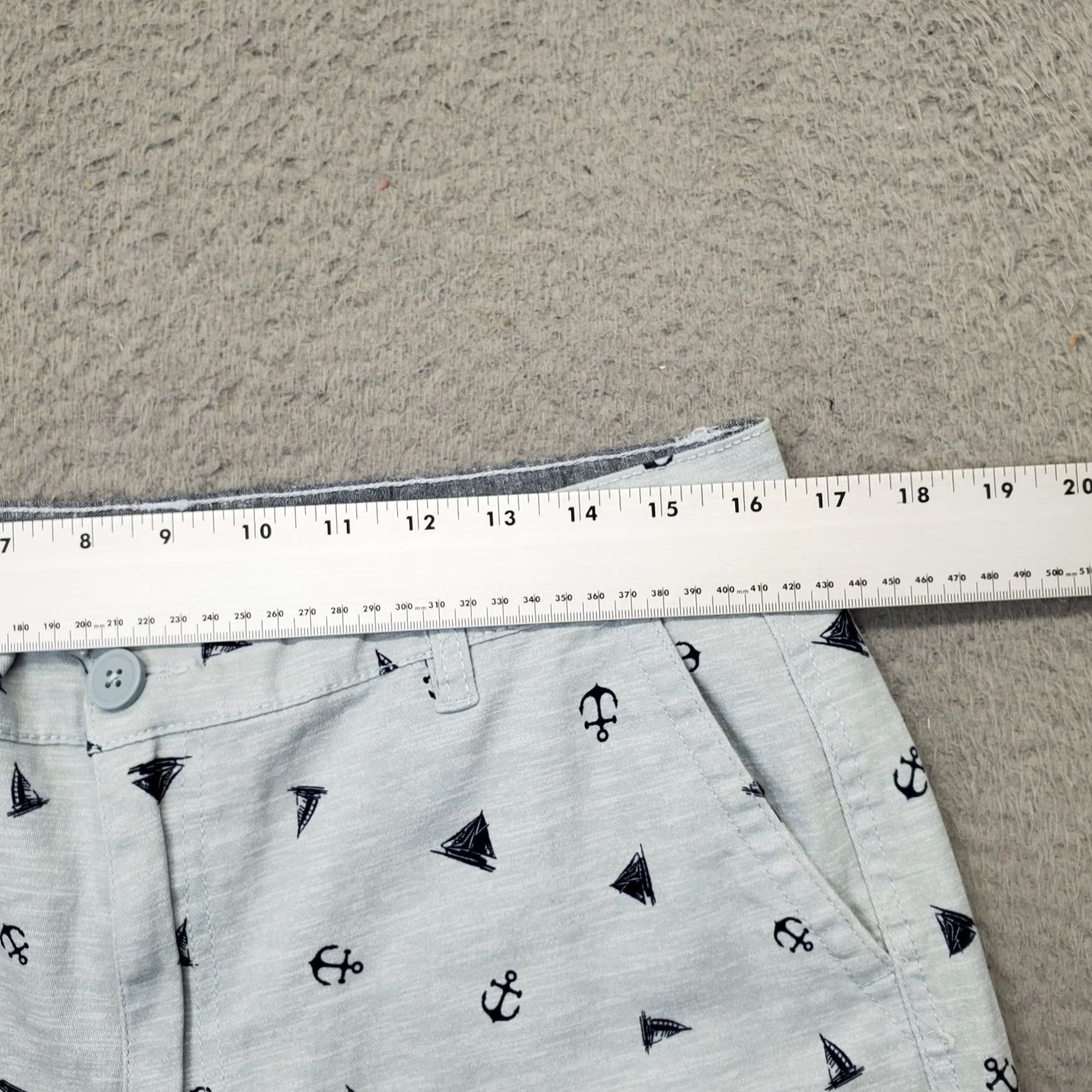 Nautica Company 81 Chino Shorts Mens 34 Multicolor Sailing Boat Nautical Slash Pocket Shirt Size US 34 / EU 50 - 5 Thumbnail