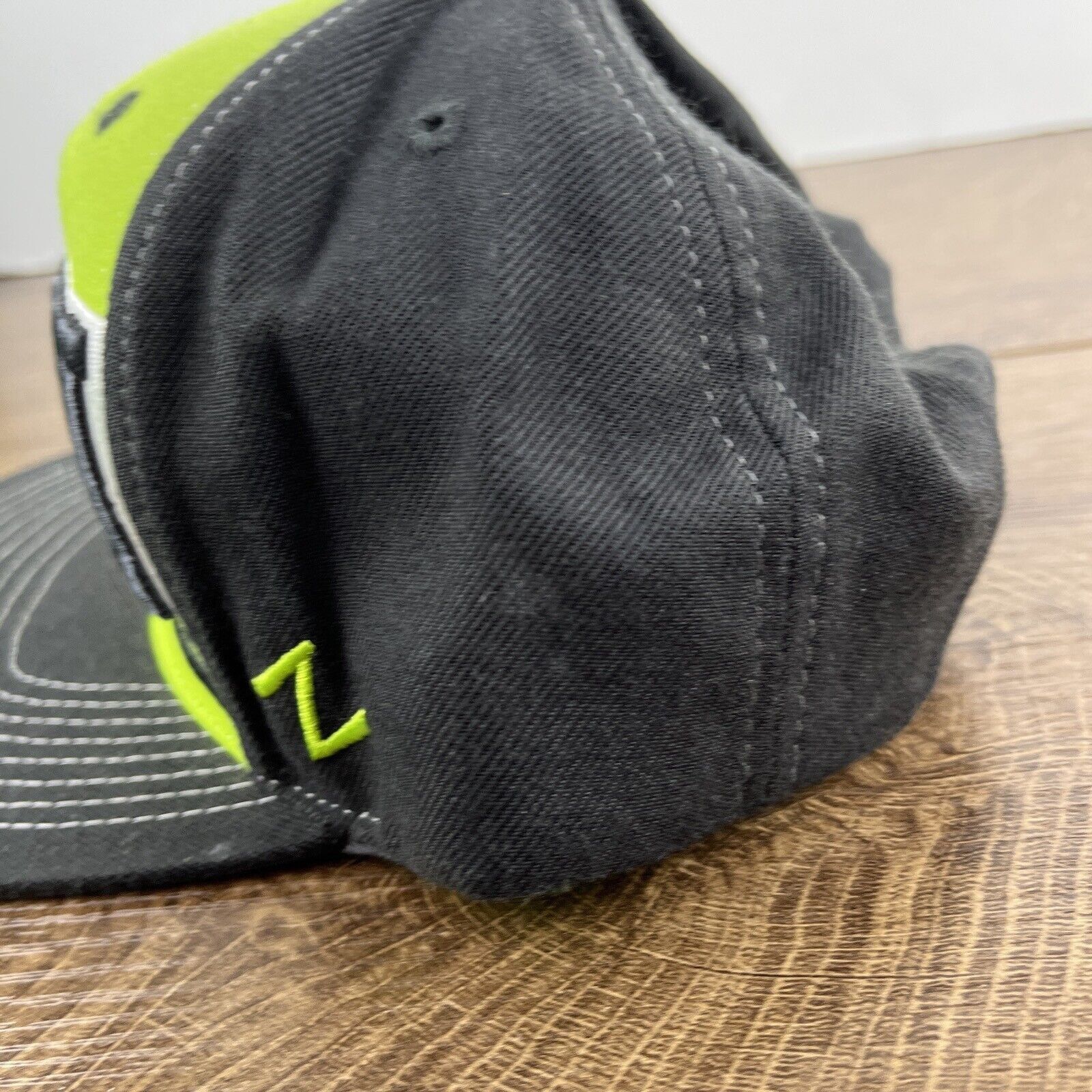 Other Oregon Ducks Gray Green Hat Snapback Green Adjustable Hat Ad Size ONE SIZE - 8 Thumbnail