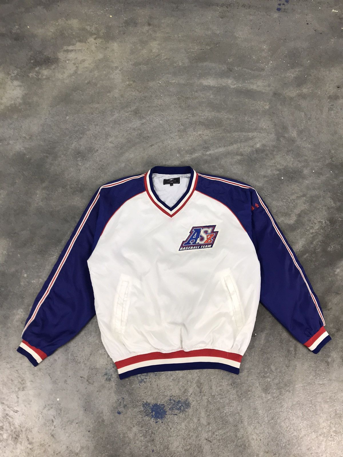 Vintage Vintage Baseball Team Nylon Windbreaker Pullover Size US M / EU 48-50 / 2 - 1 Thumbnail