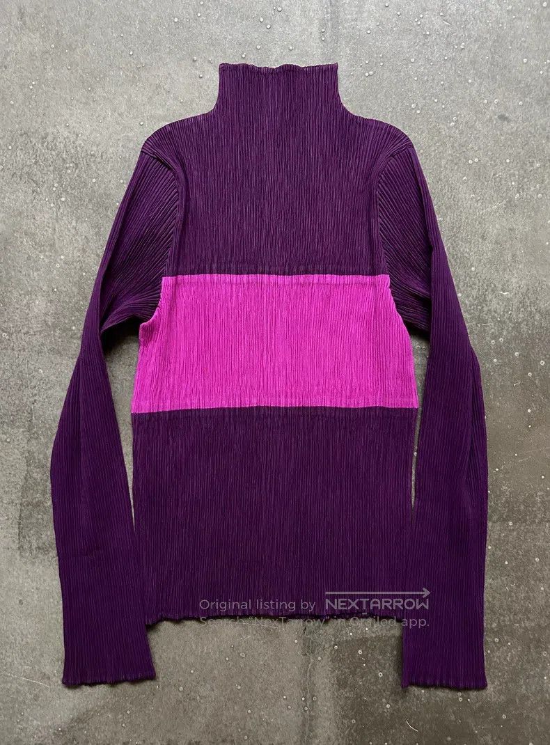 Issey Miyake Issey Miyake Purple Coat Size M / US 6-8 / IT 42-44 - 4 Thumbnail
