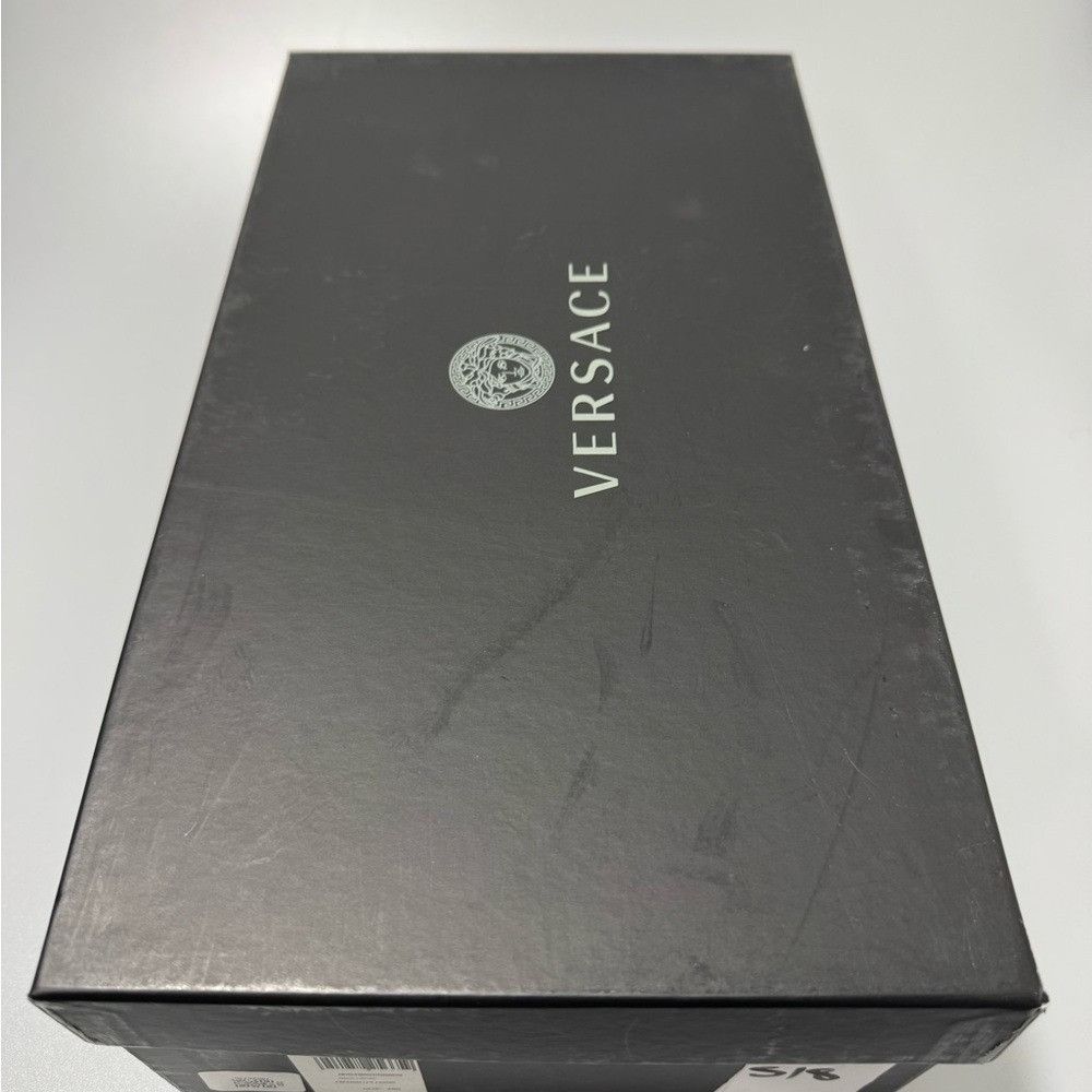 Versace Versace Logo Print Espadrilles Shoes Black White Men’s EU 45 Size US 12 / EU 45 - 8 Thumbnail