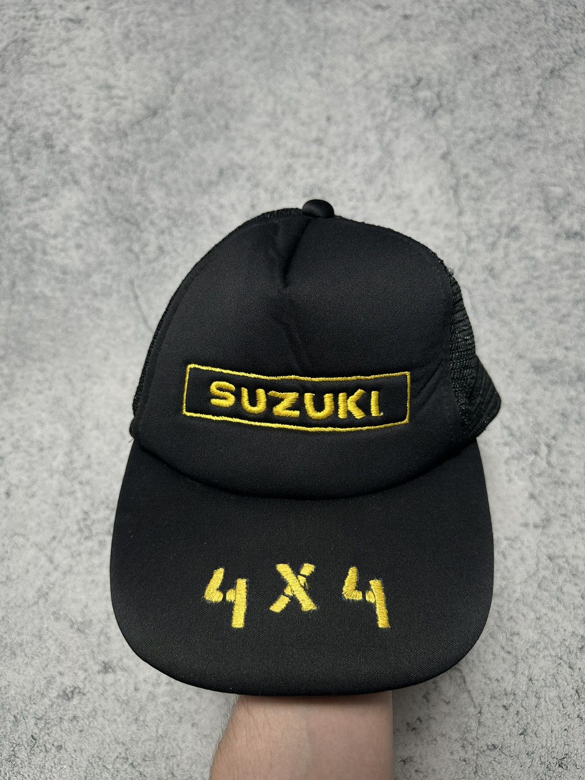 Vintage Vintage Suzuki 4x4 Racing Trucker Cap Size ONE SIZE - 2 Thumbnail