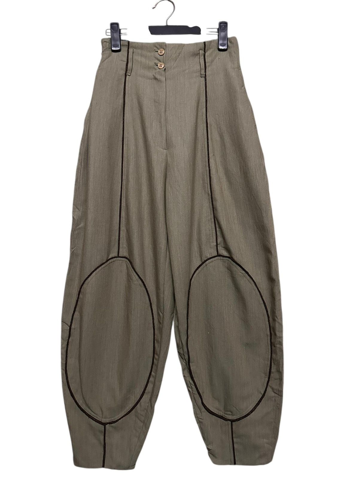 Emporio Armani Vtg🔥Avant-Garde Emporio Armani Balloon Pants Size US 29 - 2 Thumbnail
