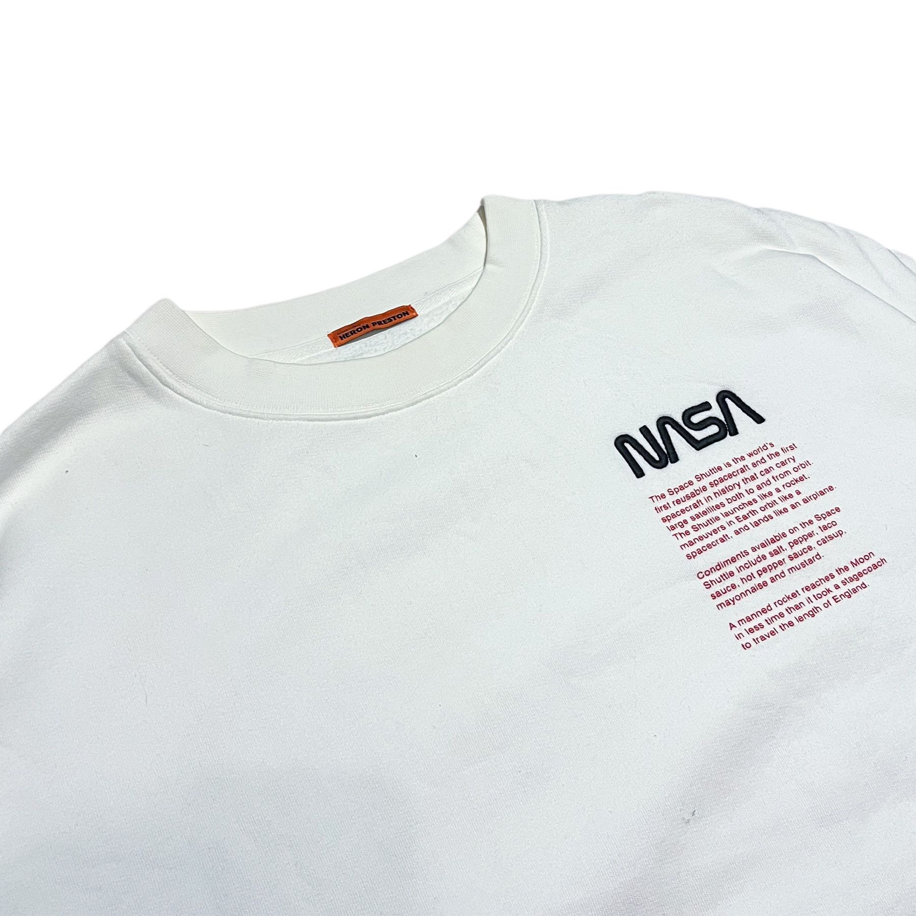 Heron Preston Heron Preston NASA Oversized Baggy Sweatshirt • XL size Size US XL / EU 56 / 4 - 3 Thumbnail
