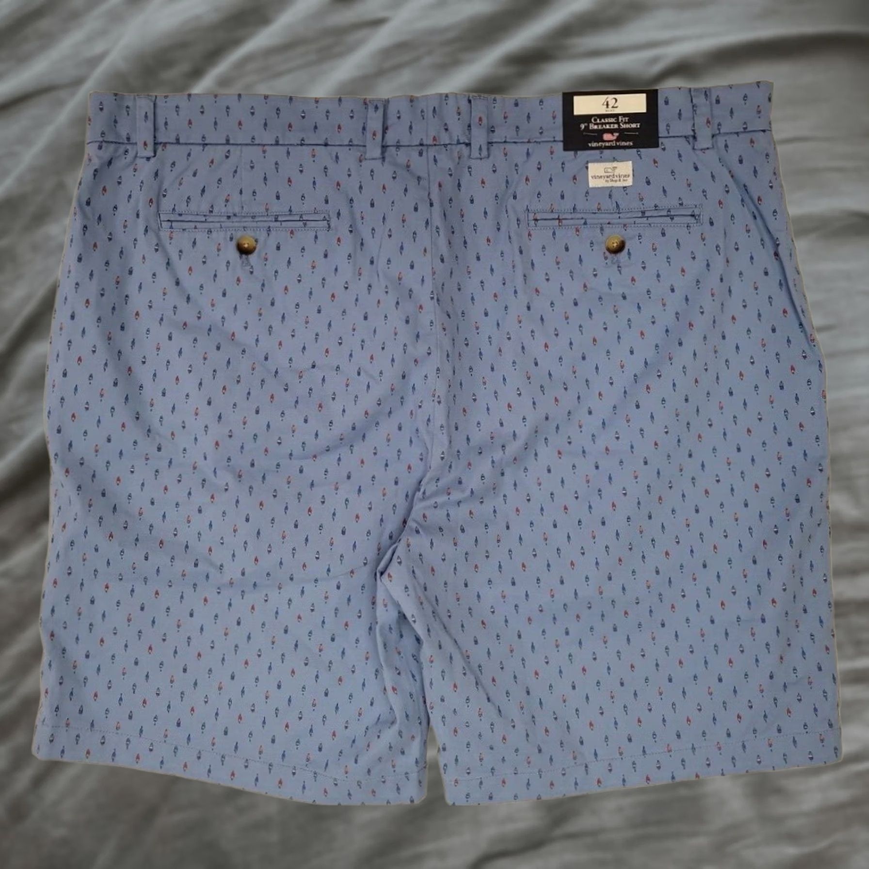 Vineyard Vines Vineyard Vines Shorts Mens 42 Blue Size Coastline BUOY Inseam Breaker NWT New Size US 42 / EU 58 - 1 Thumbnail