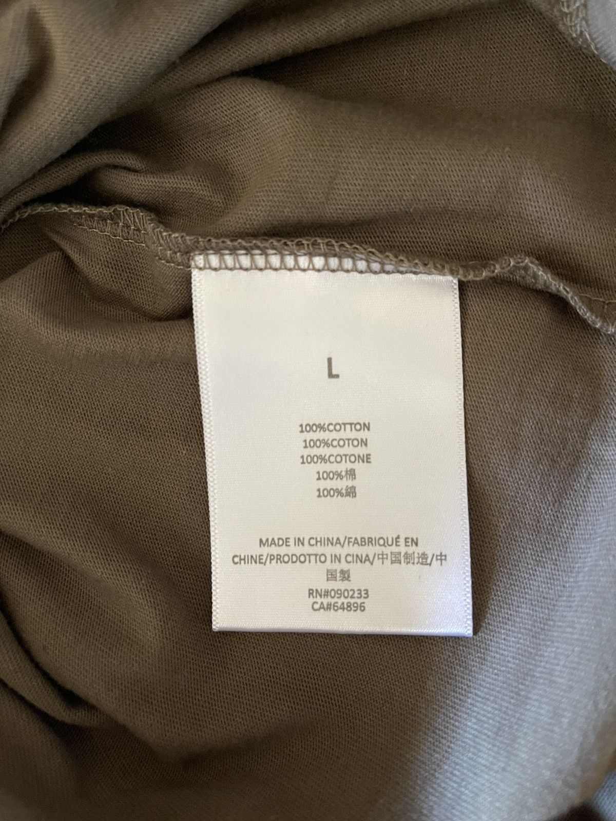 FOG × Fear of God × Pacsun Fear of God Essential Short Sleeve T-Shirt 'Wood' Size (L) Size US L / EU 52-54 / 3 - 5 Thumbnail
