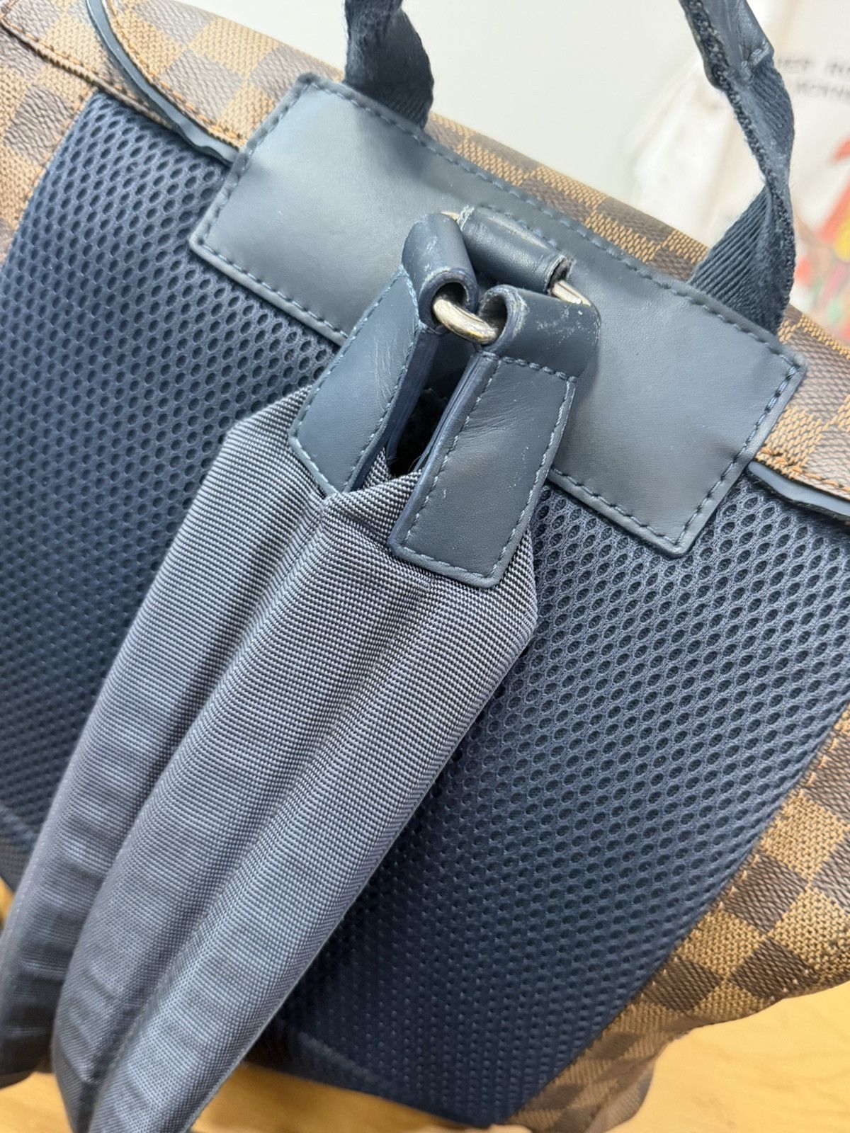 Louis Vuitton Louis Vuitton Damier Ebene Runner Backpack - Size ONE SIZE - 7 Thumbnail