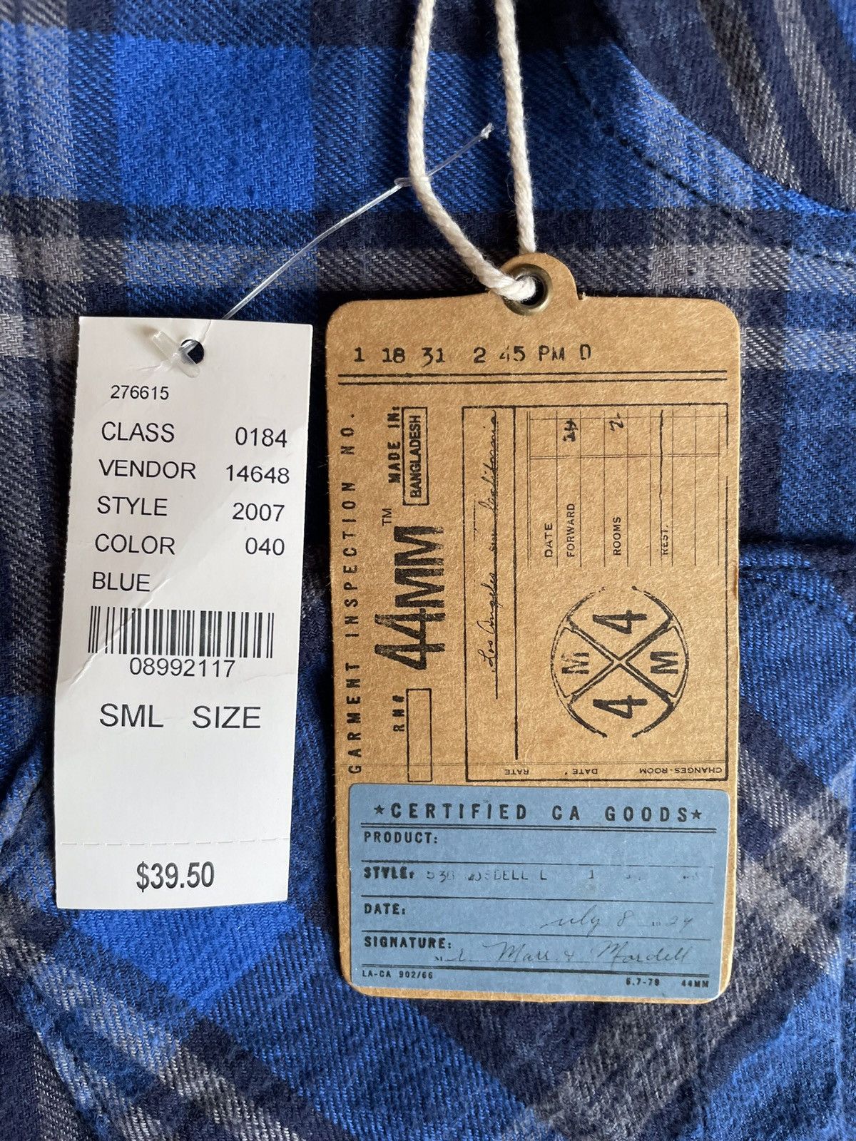 Pacsun Pacsun x 44mm Flannel Size US S / EU 44-46 / 1 - 3 Thumbnail