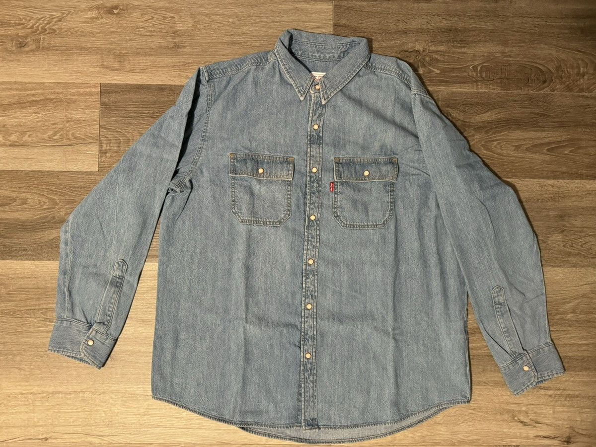 JJJJound × Levi's JJJJound Levi’s Denim Button up Shirt Size US L / EU 52-54 / 3 - 1 Thumbnail