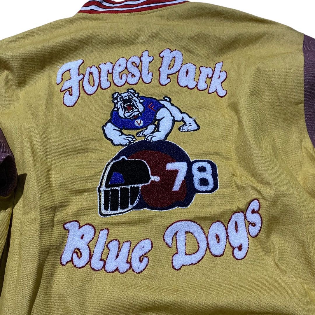 Jeff Hamilton Jeff hamilton racing forrest park blue dogs varsity jacket Size US L / EU 52-54 / 3 - 4 Thumbnail
