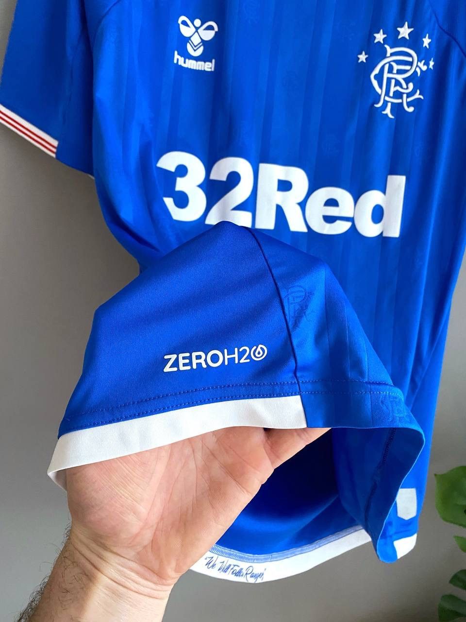 Other FC Glasgow Rangers 2019/20 Home Soccer Jersey #37 ARFIELD, L Size US L / EU 52-54 / 3 - 11 Thumbnail