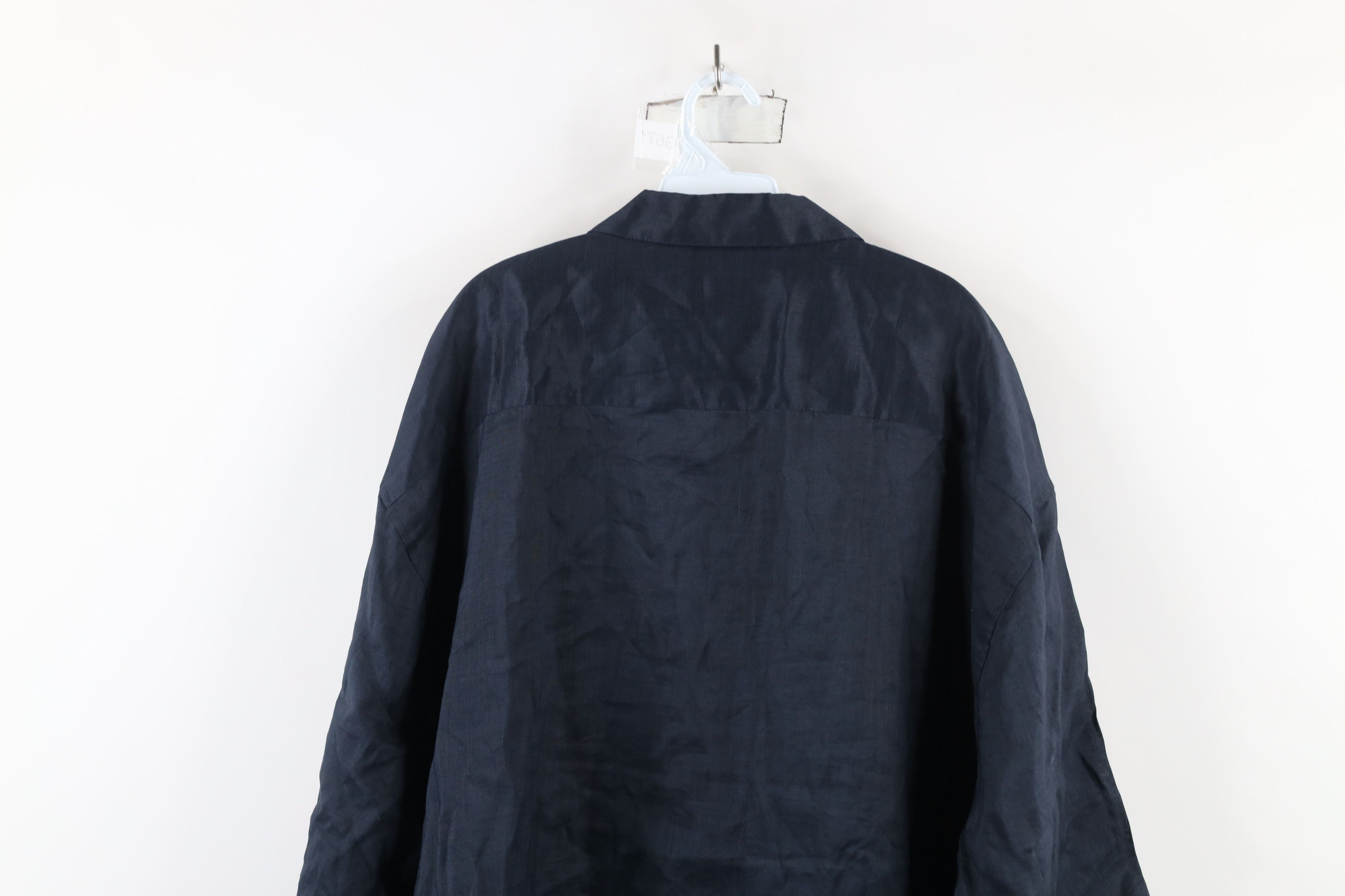 Vintage Vintage 90s Streetwear Collar Short Sleeve Button Shirt Size US XXL / EU 58 / 5 - 13 Thumbnail