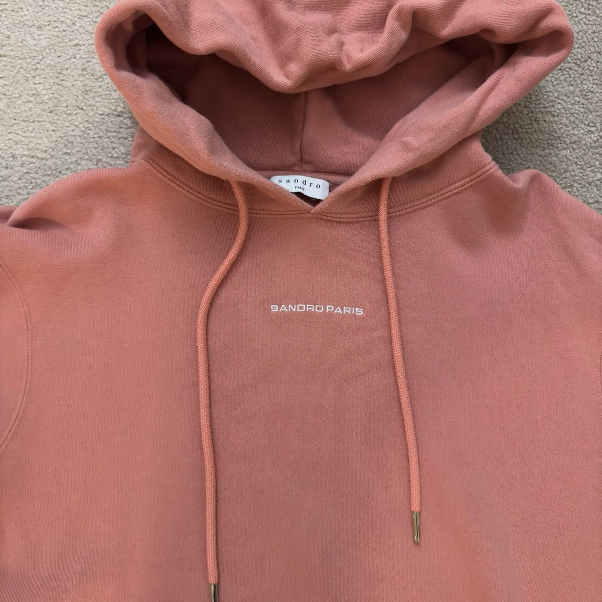 Sandro Sandro Paris Logo Hoodie Size US S / EU 44-46 / 1 - 2 Thumbnail