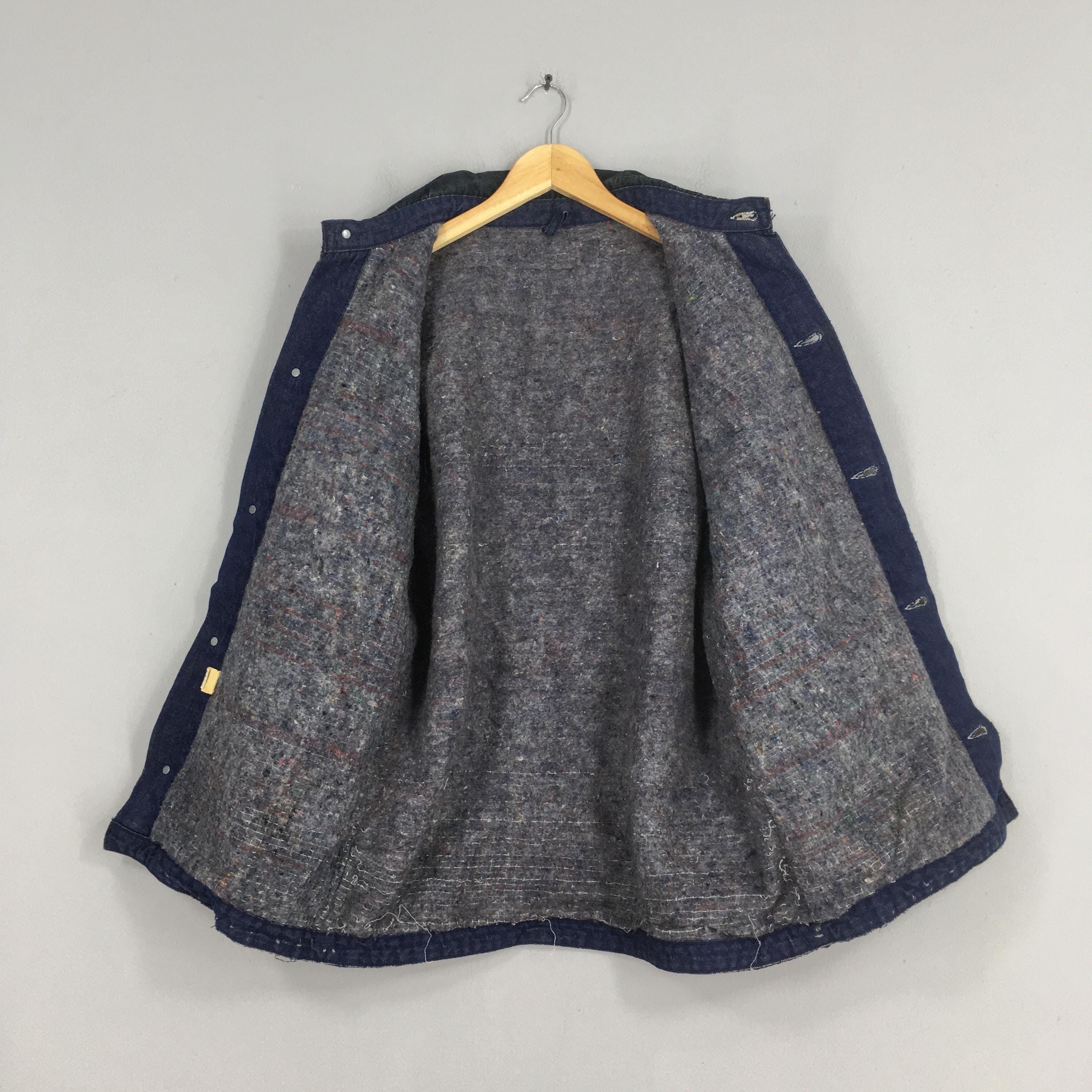 Wrangler 80s Wrangler Sanforized Blue Chore Denim Jacket Medium Size US M / EU 48-50 / 2 - 5 Thumbnail