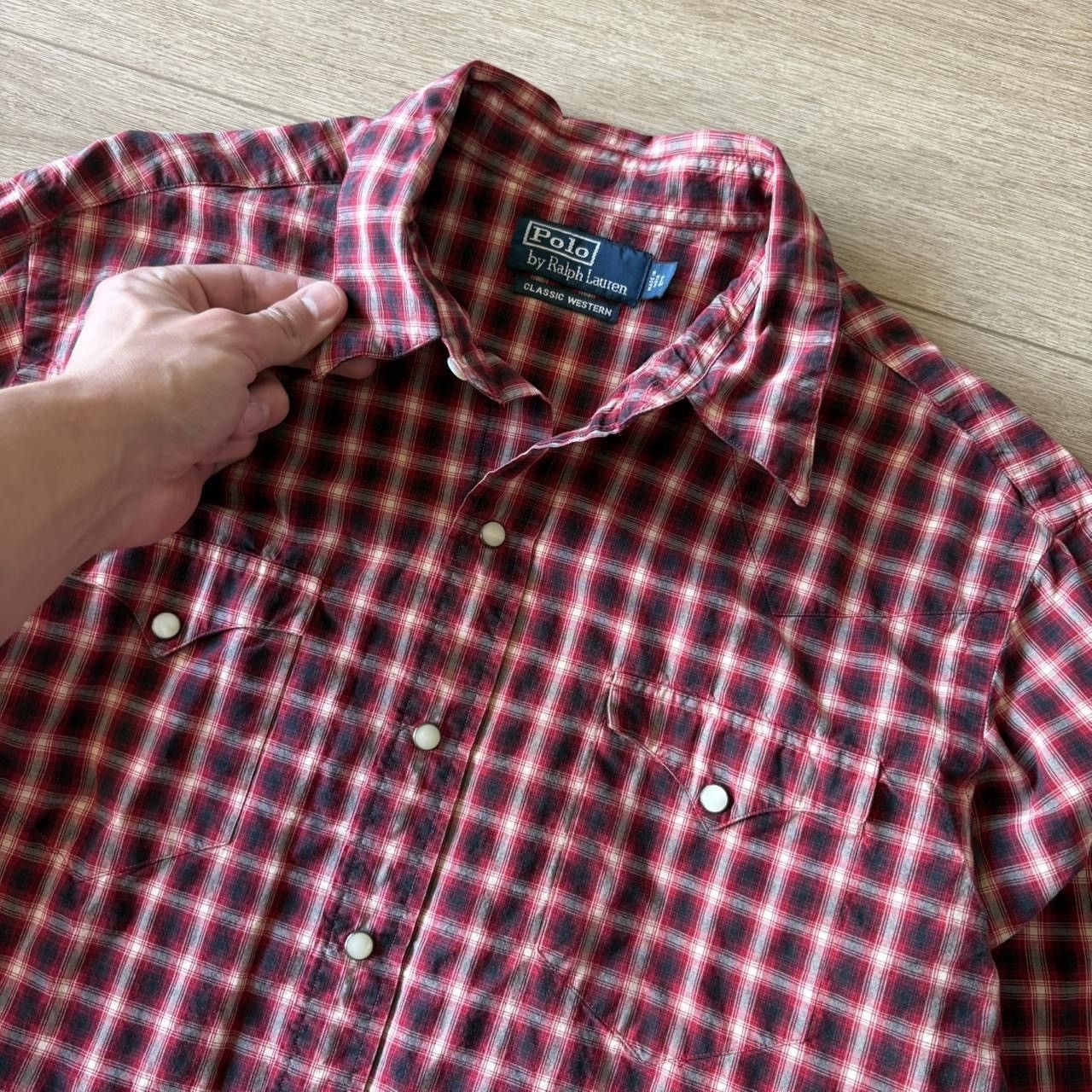 Vintage Polo Ralph Lauren Classic Western Pearl Snap Shirt