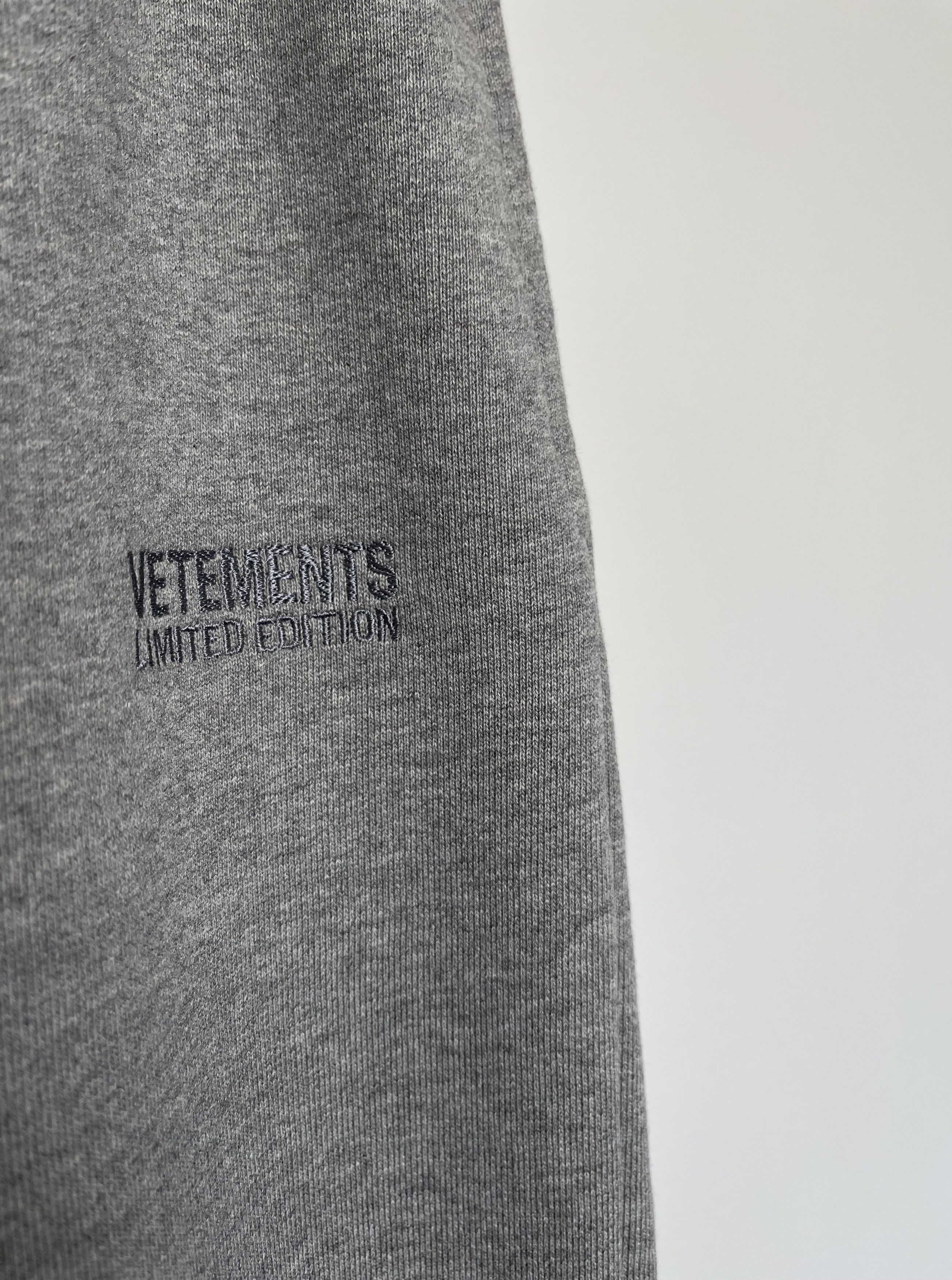 Vetements S Small EU Logo Made in Europe Prisoner FW21 Limited Edition Size US 30 / EU 46 - 4 Thumbnail
