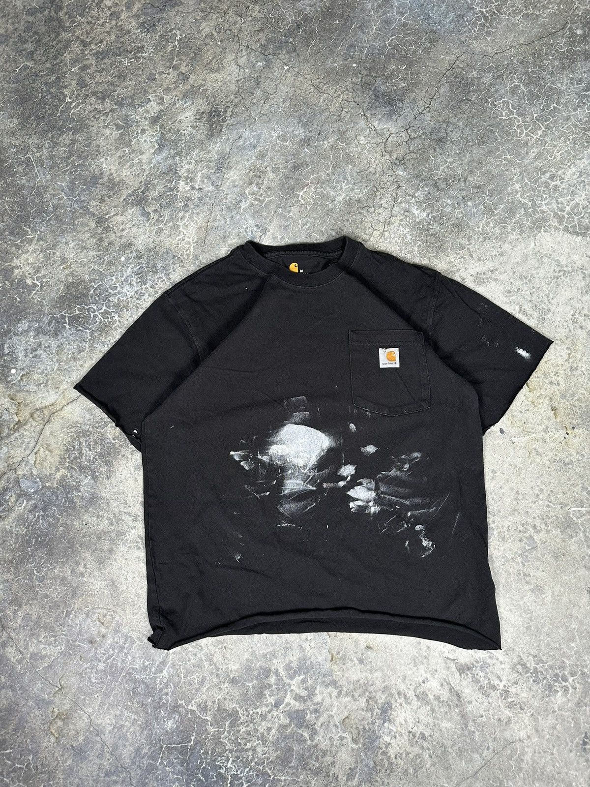 Carhartt × Vintage Vintage Carhartt Distressed Pocket Tee Size US M / EU 48-50 / 2 - 1 Thumbnail