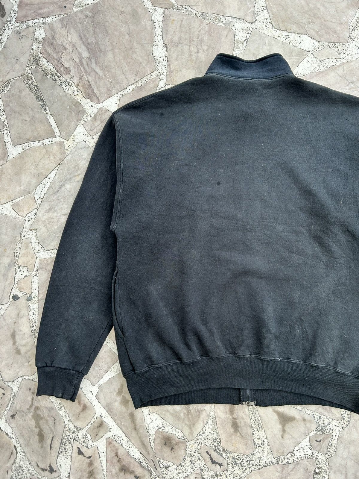 Russell Athletic Y2k Russell vintage black plain jacket Size US L / EU 52-54 / 3 - 10 Thumbnail