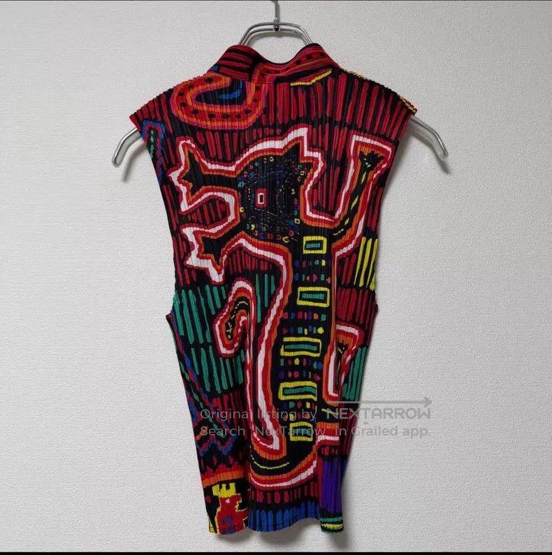 Issey Miyake Issey Miyake Chinese Stand Collar Vest Size XL / US 12-14 / IT 48-50 - 4 Thumbnail