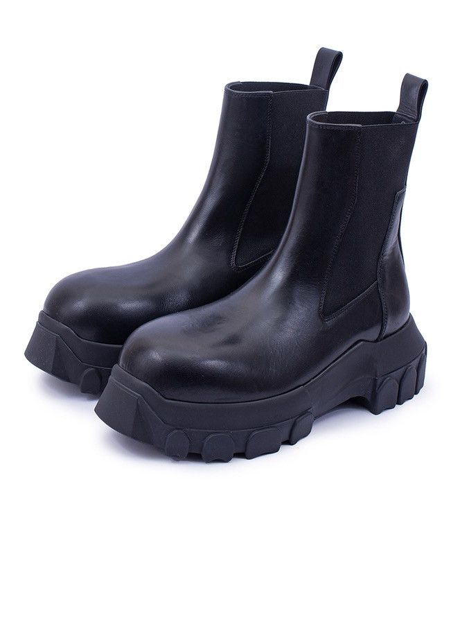 Rick Owens Last Rick Owens Beatle Bozo Tractor Boots Size US 7.5 / IT 37.5 - 3 Thumbnail