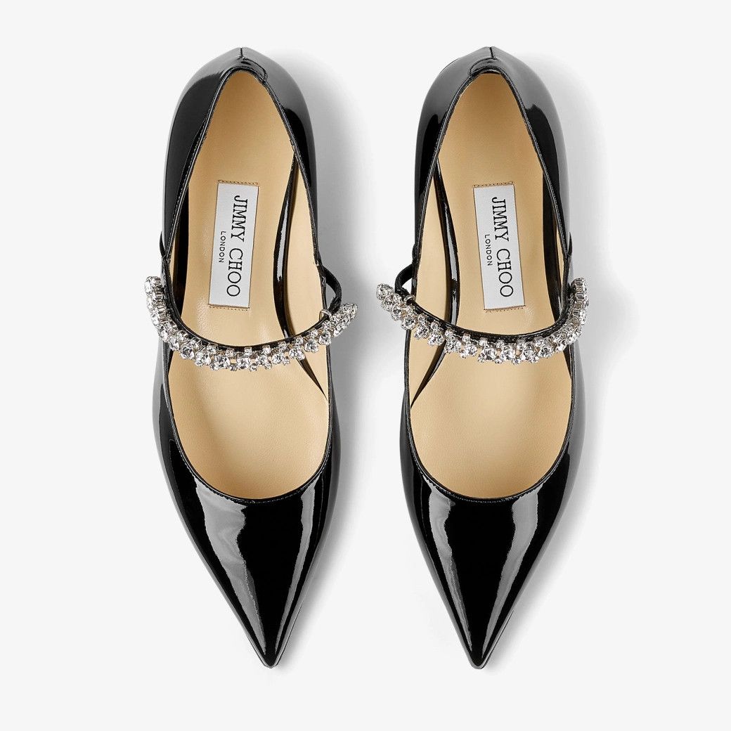 Jimmy Choo o1s22i1n1024 Bing Pump Flats in Black Size US 9 / IT 39 - 4 Thumbnail