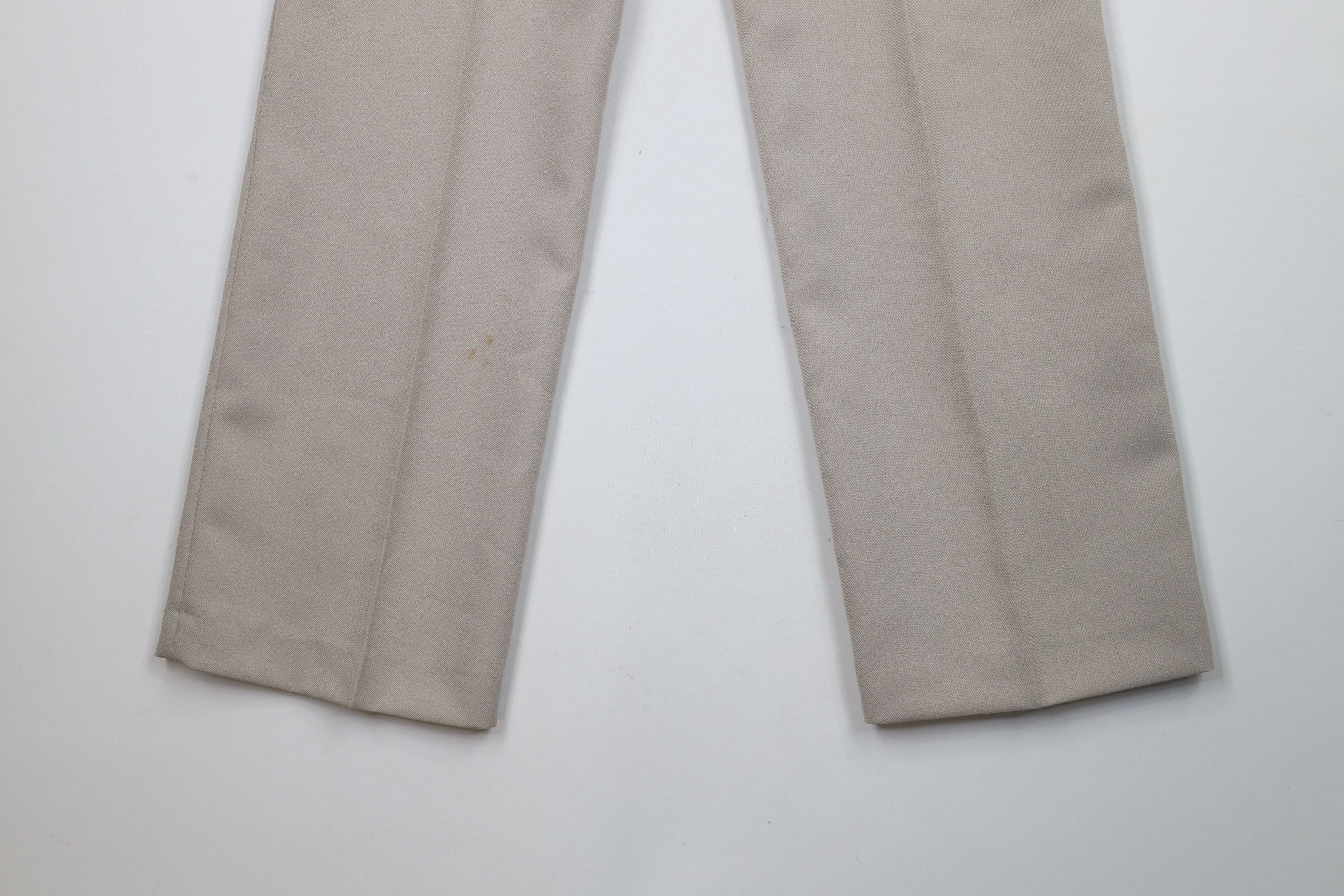 Vintage Vintage 70s Streetwear Knit Flared Wide Leg Chino Pants Size US 32 / EU 48 - 14 Thumbnail