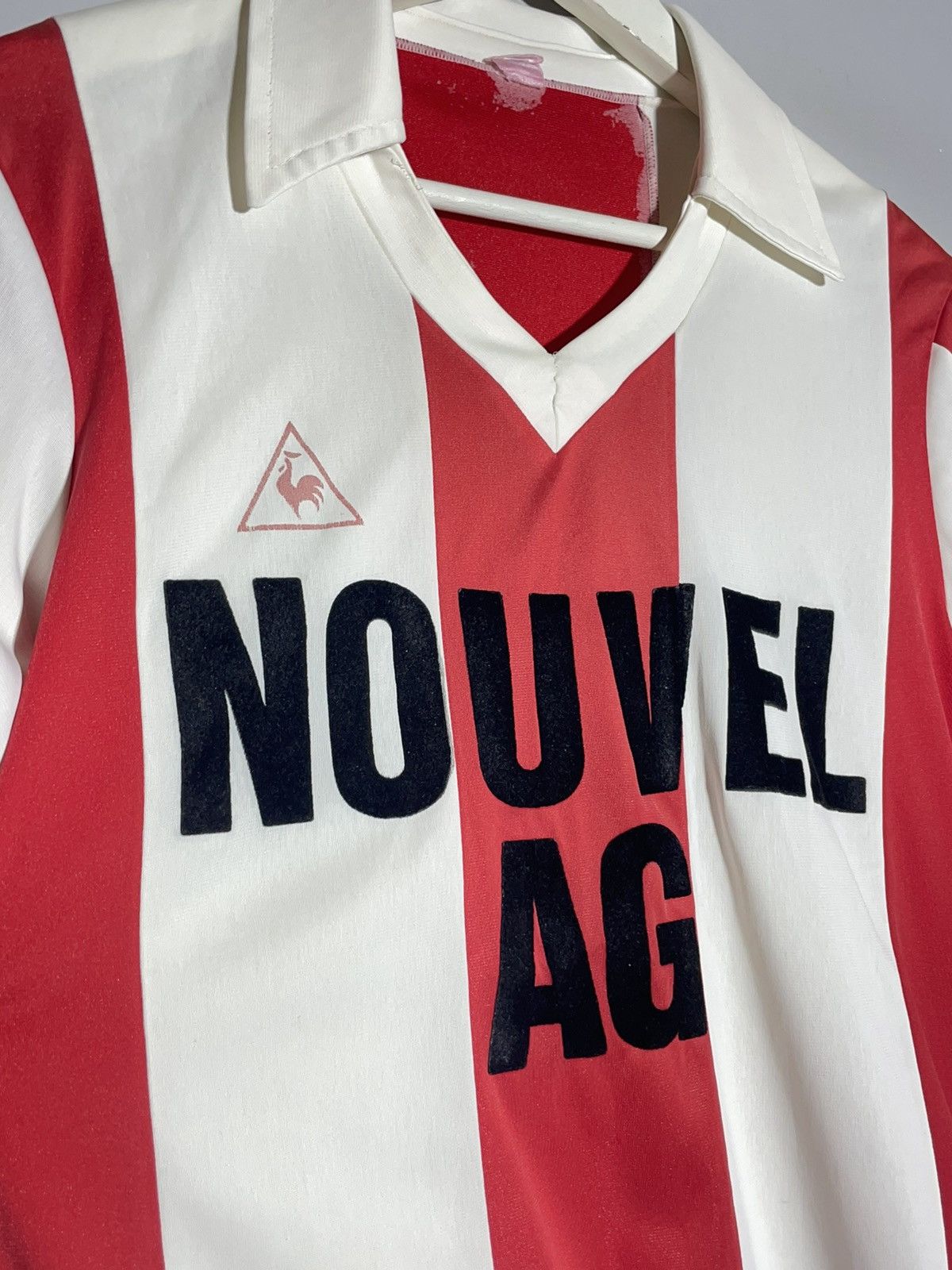 Le Coq Sportif × Vintage Le Coq Sportif Vintage 80’s-90’s Football Shirt Size US M / EU 48-50 / 2 - 5 Thumbnail