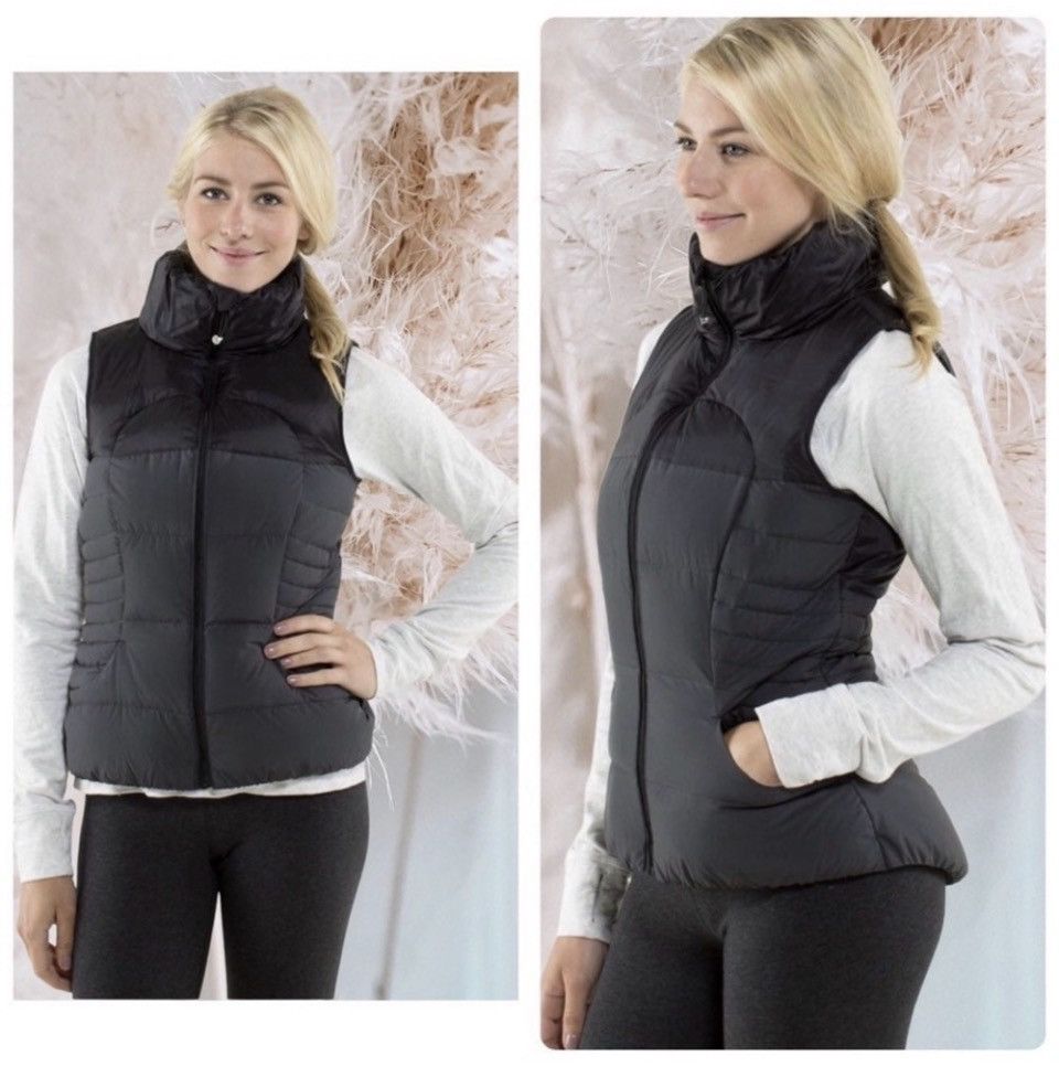 Lululemon Lululemon Fluffin Awesome Vest Grey/Black Sz.6 Size M / US 6-8 / IT 42-44 - 1 Thumbnail